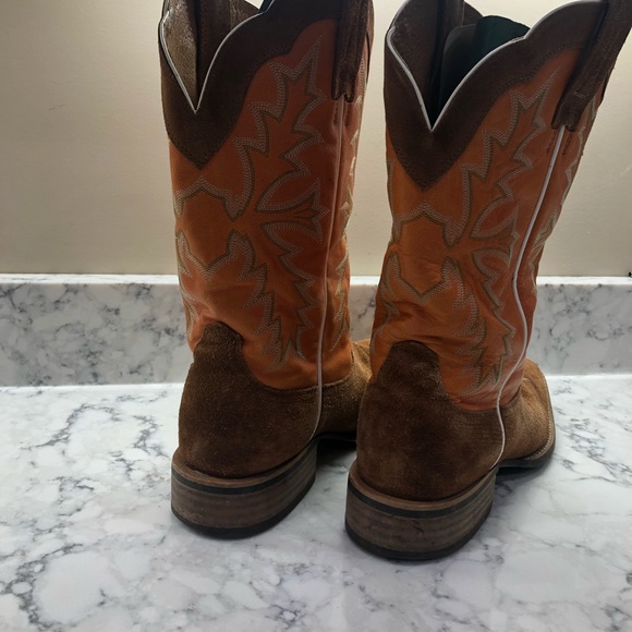 Ariat Suede Western Boots 10D - Picture 2 of 5